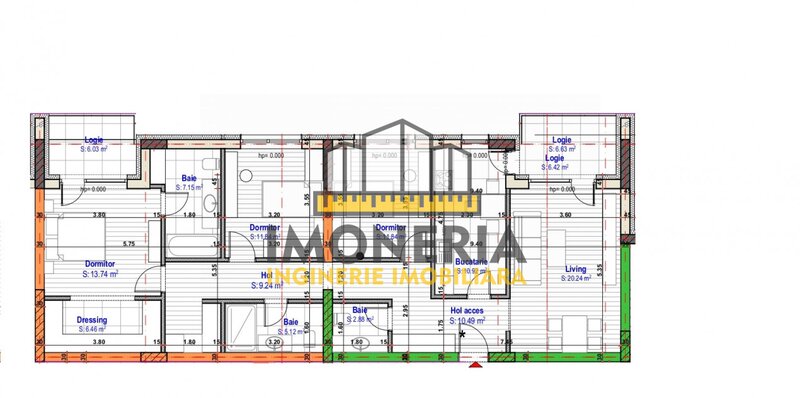 Empire Residence Tornadei 2, 0% comision, imobil premium, nou, birou vanzari